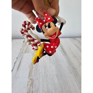 Danbury mint Minnie mouse candy cane‎ ornament Xmas tree